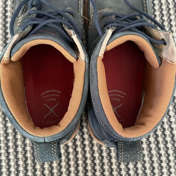 Twisted X MEN'S shoe size 12 WEDGE SOLE BOOT - Picture 10 of 11